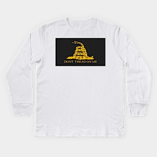 Don't Tread On Me Kids Long Sleeve T-Shirt